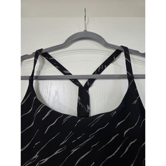 Glyder Black Streaking Tiger Pure Bra Sports Light Impact Cami, Plus Size 3X - Picture 5 of 10